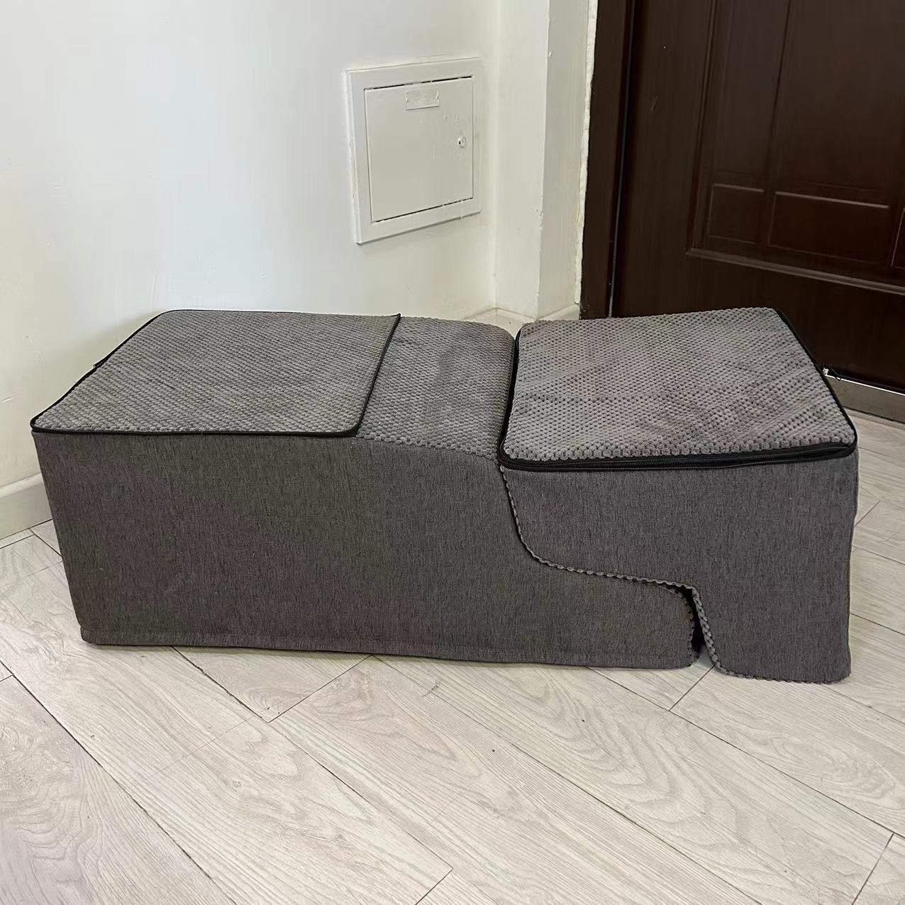 Adjustable 2+2 Pet Stairs — Foldable view 4